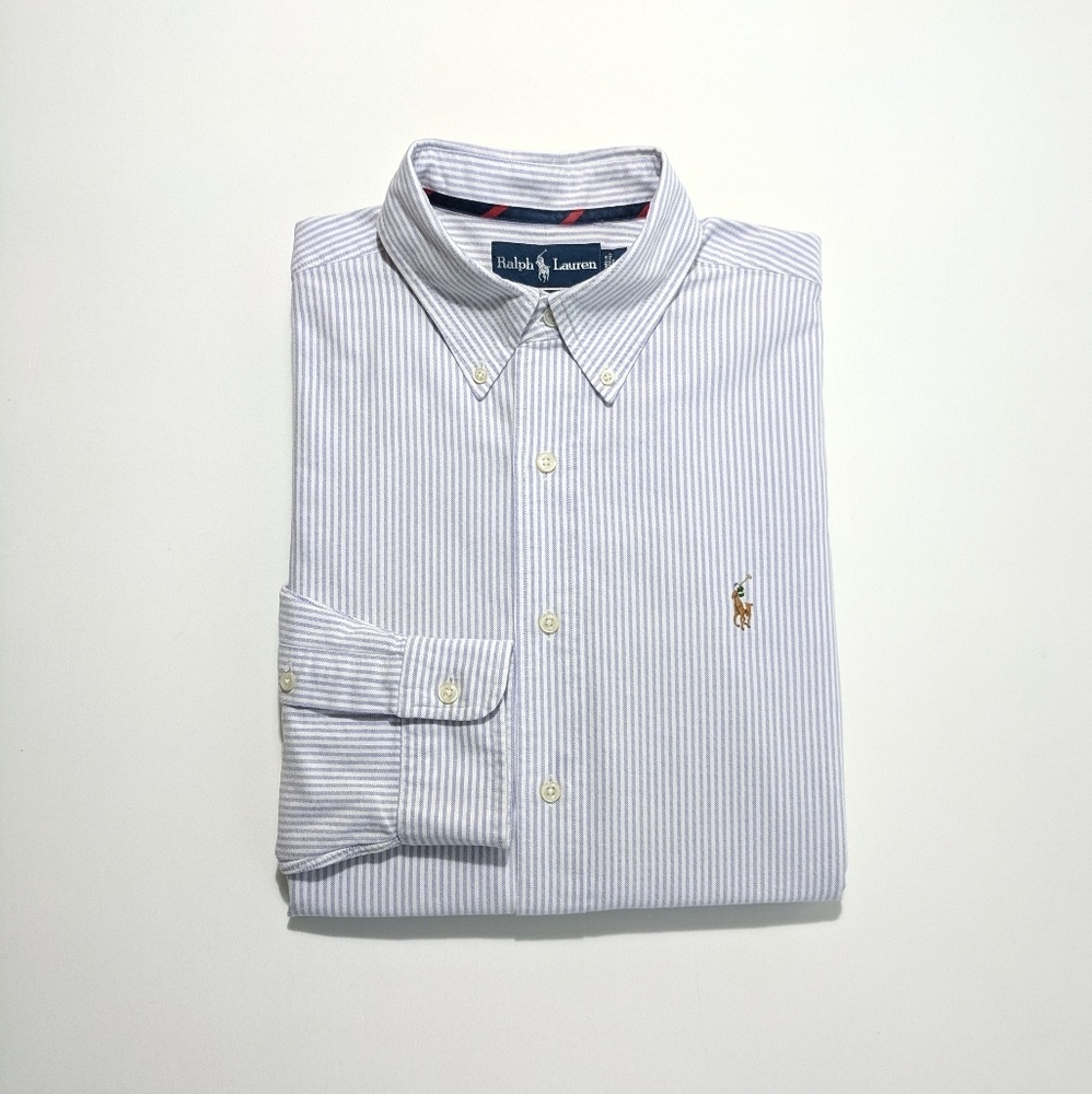 Ralph Lauren Men's Long Sleeve Button Down Shirt L